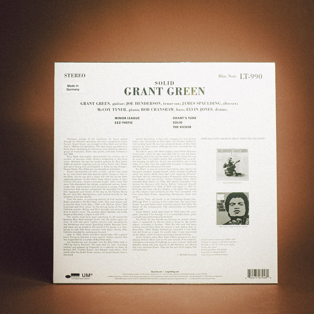 Grant Green - Solid (Blue Note Classic)