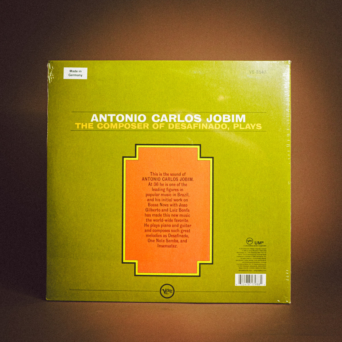 Antonio Carlos Jobim - The Composer Of Desafinado, Plays (Verve Vault Series)