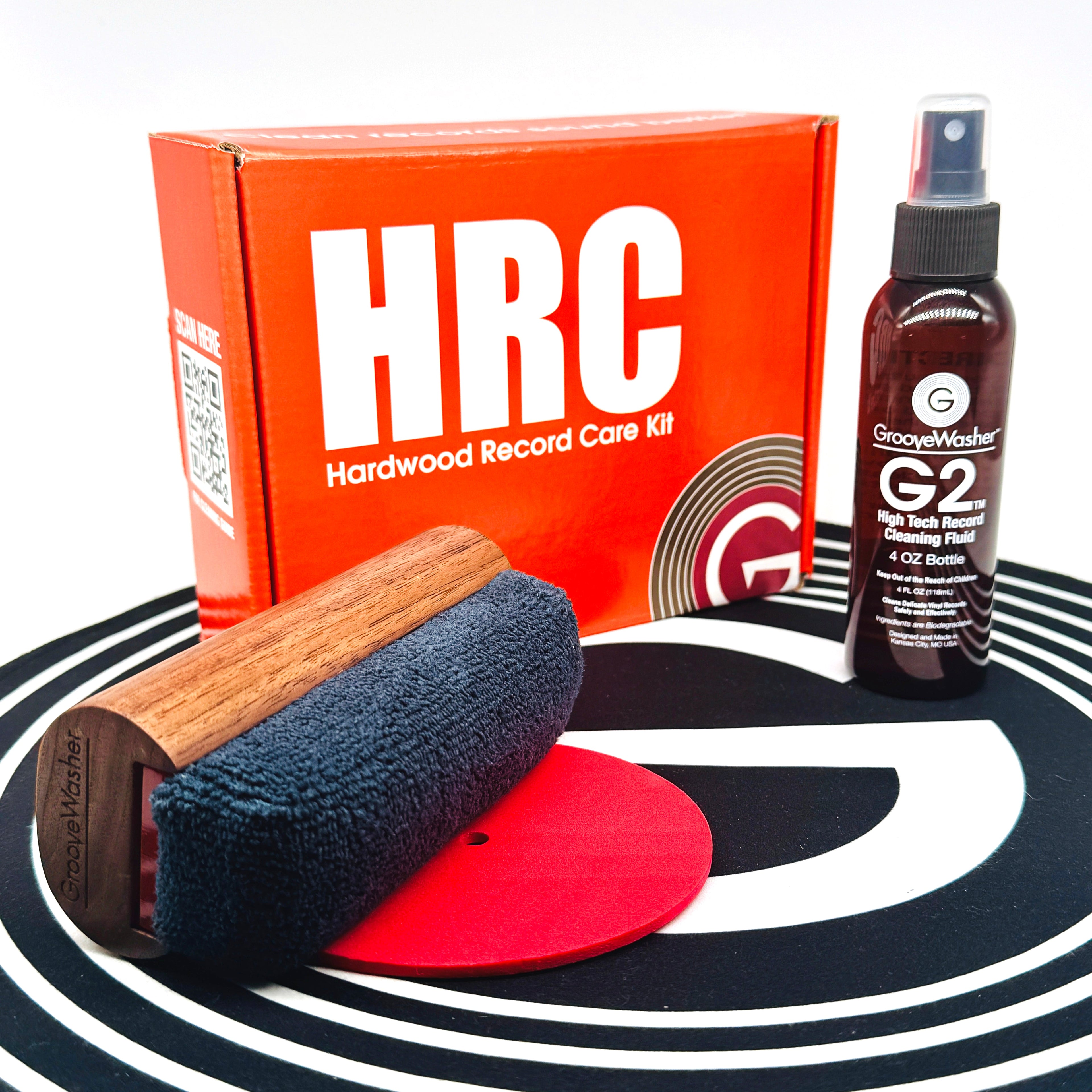 Hardwood Record Cleaning Kit